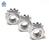 Stainless Steel K Type Lock Cap Nuts With Toothed Lock Washer