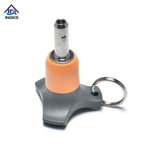 Flower Shape Rubber Handle Quick Release Pin