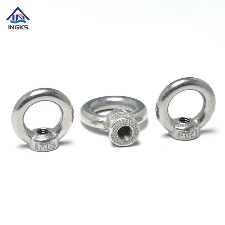 DIN582 SLifting Eye Nut Forged Round Ring Shape Eye Nuts