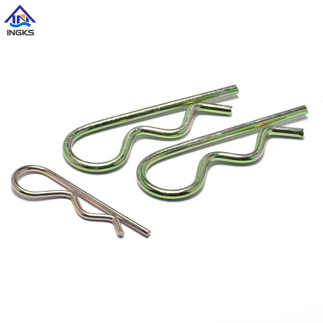 Steel Single Coil (R Type) Spring Cotter Pin