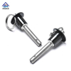 Flat Round Button Head Aluminum Stainless Steel Quick Release Ball Lock Pin with Safety Wire