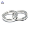 Spring Washer Stainless Steel DIN127 ANSI/ASME B18.21.1 Silver Tone Plain