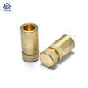 Brass Double Diamond Knurled Head Insert Nuts with Partial Internal Thread And Close End