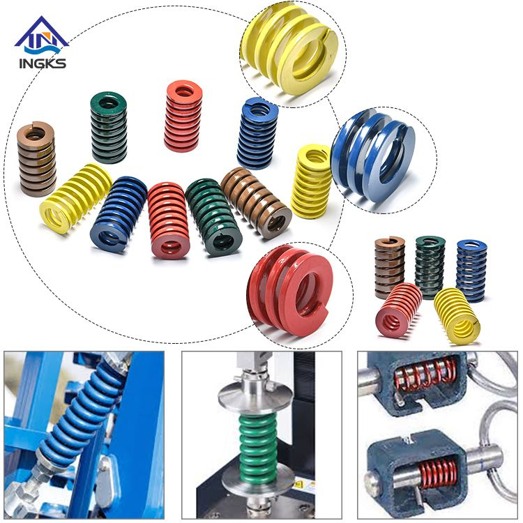 JIS Standard Mould Spring Light-heavy Load Square Wire Compression Mould Die Spring