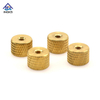 Brass Diamond Knurled Insert Nuts Brass Material Nuts