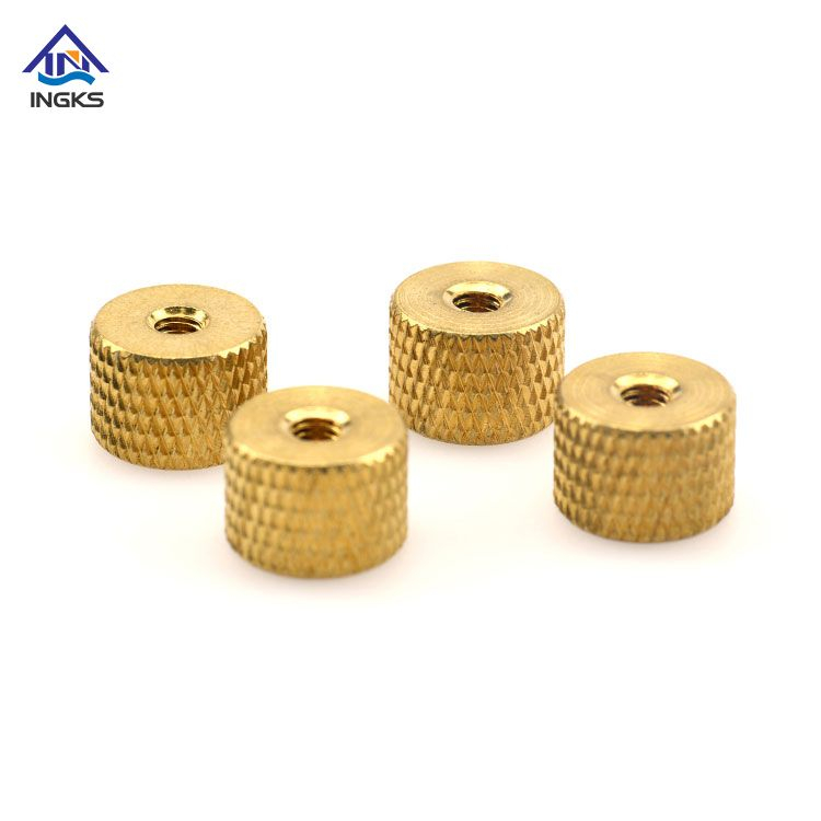 Brass Diamond Knurled Insert Nuts Brass Material Nuts