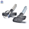 T Head with Ring Button Handle Quick Rlease Ball Lock Pin