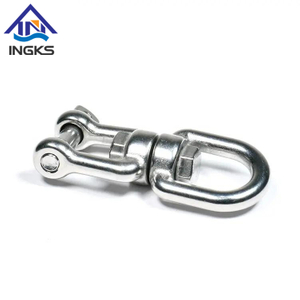 Stainless Steel Rigging Marine Hardware Swivel Ring Rolling Shackle Device