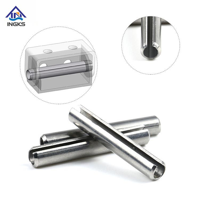 INGKS Stainless Steel Slotted Cylindrical Spring Pin