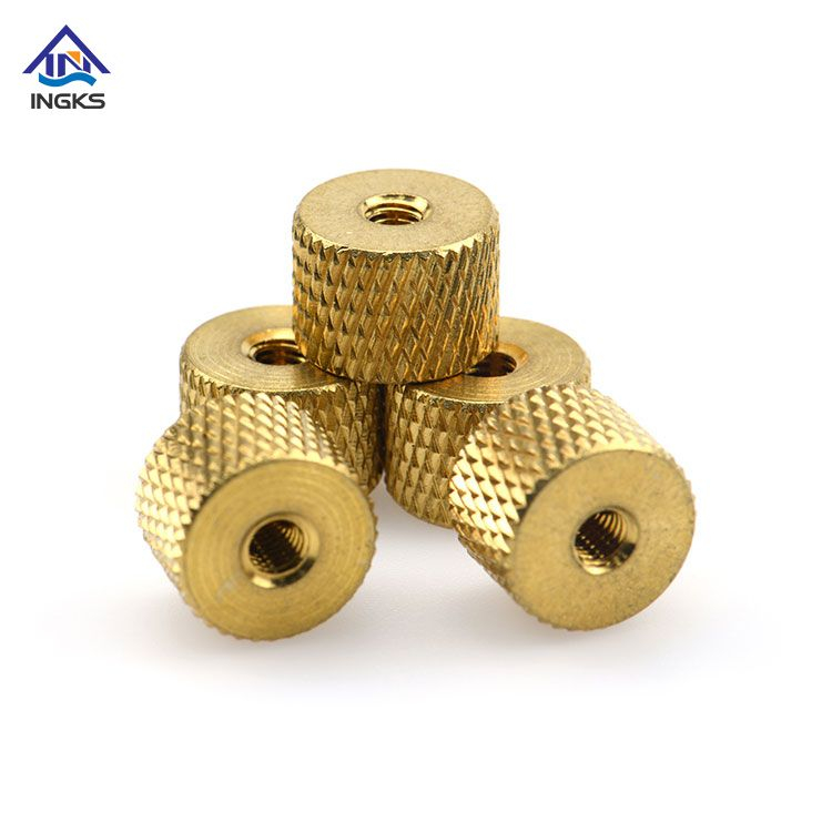 Brass Diamond Knurled Insert Nuts Brass Material Nuts