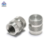 Stainless Steel Double Diamond Knurled Insert Nuts