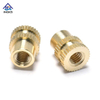 Double Straight Knurling Brass Insert Nuts 