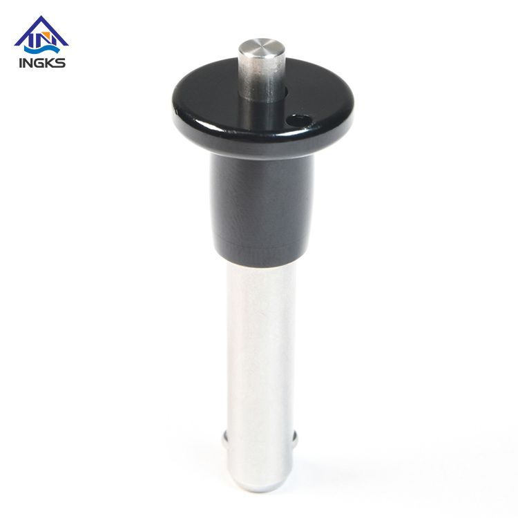 Round Flat Head Brass Stainless Steel Button Quick Release Pin with Safety Wire