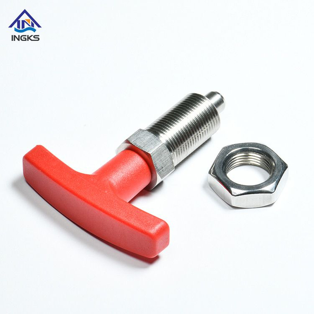  IKS431 Stainless Steel Carbon Steel T Handle Pull Knob Indexing Plunger