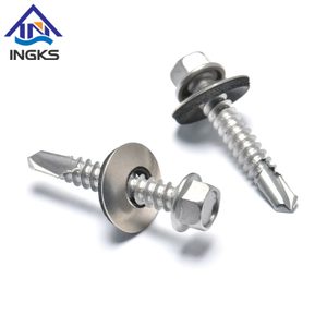 410 Stainless Steel Hardened Carbon Steel Galvanized #6-#14 Self Drilling Screw
