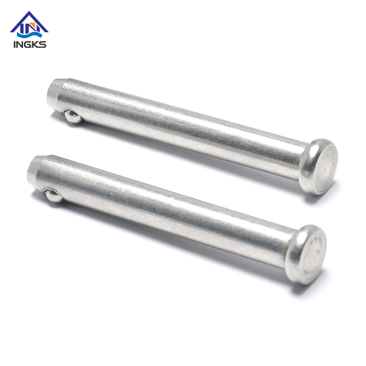 SS304 SS316 Customized Flat Head Single Ball Quick Release Pin- WUXI INGKS