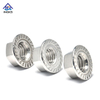 DIN6923 M5-M20 Hex Nut Stainless Steel 304 316 Hex Flange Nut Self-Locking Serrated