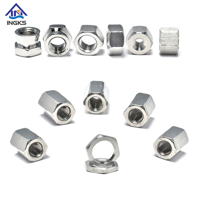 DIN 934 DIN 431 ISO Standard Hex Round Square Nut