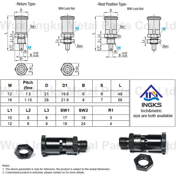 Indexing Plunger