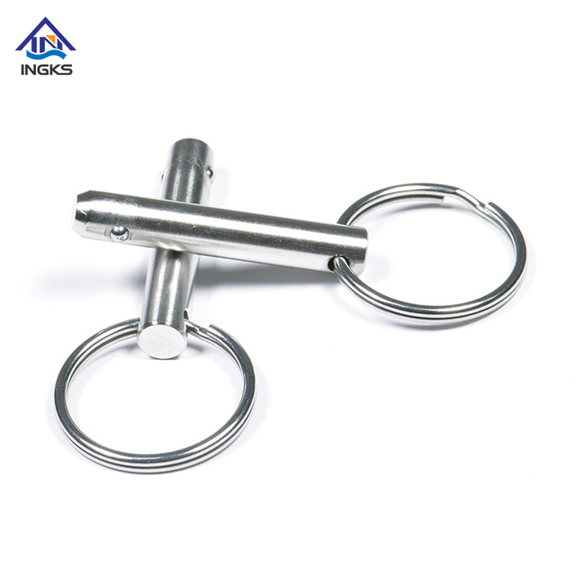 Stainless Steel Pull Ring Double Ball End Quick Release Detent Ball Lock Pin
