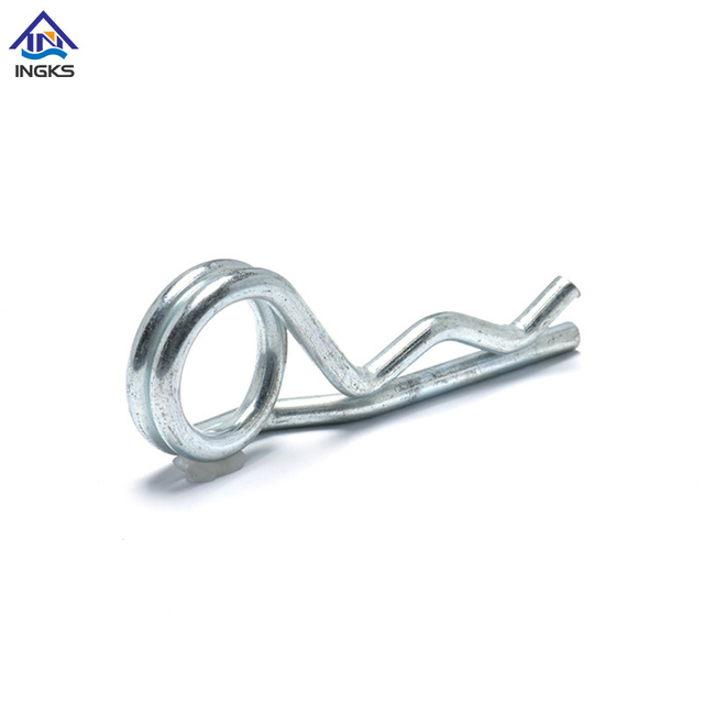 Steel Double Coil Heavy Hair Spring Cotter Pin