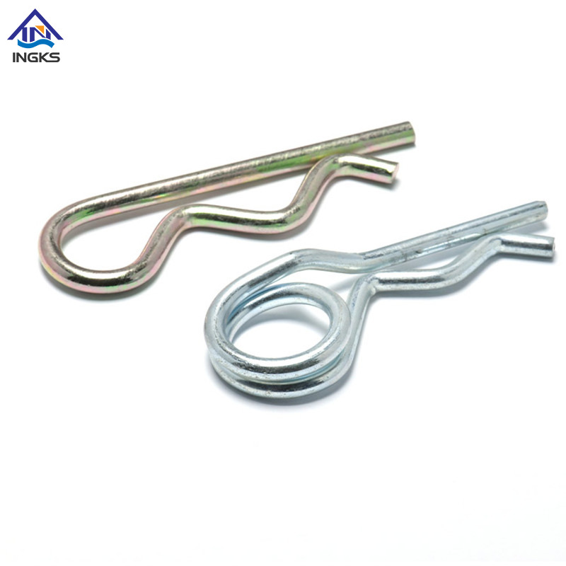 Steel Single Coil (R Type) Spring Cotter Pin