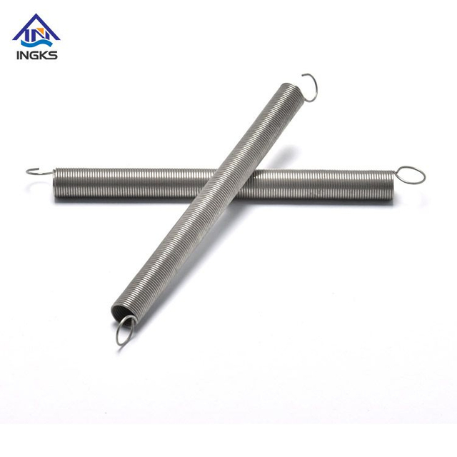 SS304/316 Alloy Steel Double Hook End Tension Spring