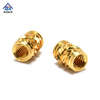 INGKS Brass Double Twill Knurled Insert Nuts with A Thin Knurling