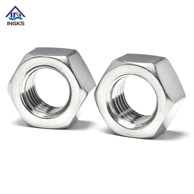 DIN934 Hexagon Nut Stainless Steel SS304 316 M1-M64