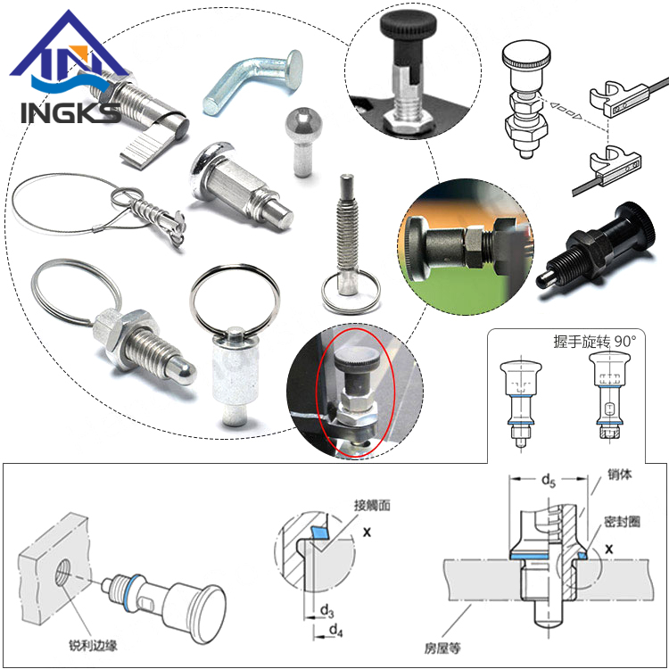 Short Stroke Rest Type Indexing Plunger With Rest Position