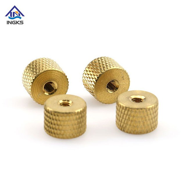 Brass Diamond Knurled Insert Nuts Brass Material Nuts