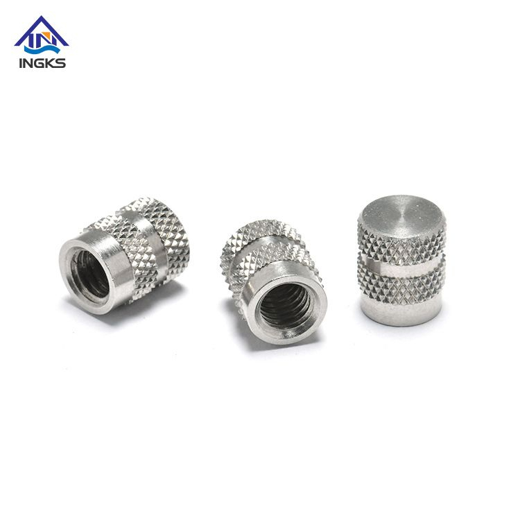 Stainless Steel Double Diamond Knurled Insert Nuts