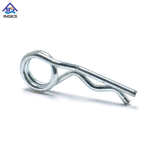 Steel Double Coil Heavy Hair Spring Cotter Pin