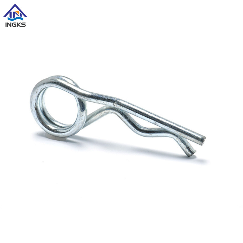 Steel Double Coil Heavy Hair Spring Cotter Pin