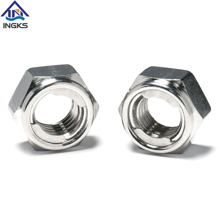 Stainless Steel 304 316 All Metal Prevailling Torque Type Metal Lock Nut