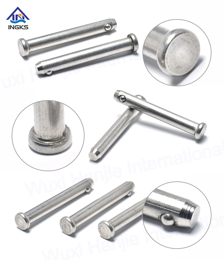 SS304 SS316 Customized Flat Head Single Ball Quick Release Pin- WUXI INGKS