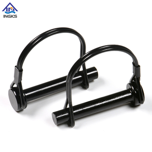 Steel D Type Round Lock Pin with Double Wire