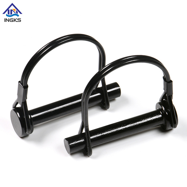 Steel D Type Round Lock Pin with Double Wire