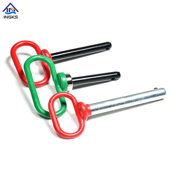 Precision Q-Type Clevis Pin, Easy Release Handle with Drilled End