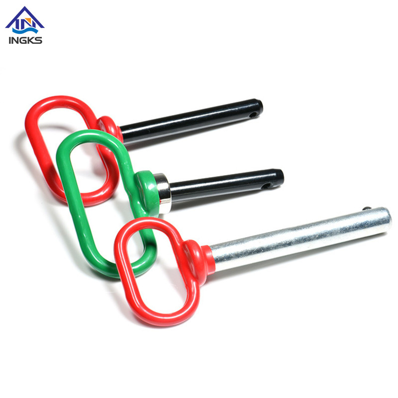 Precision Q-Type Clevis Pin, Easy Release Handle with Drilled End