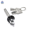Stainleass Steel Key Locking Button Head Quick Release Ball Lock Pin